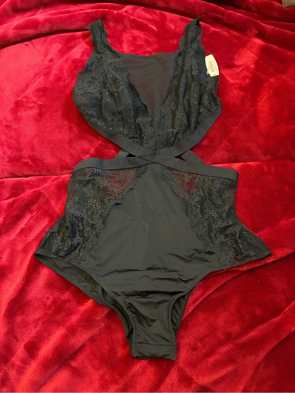 Sexy NWT mesh lace bodysuit lingerie